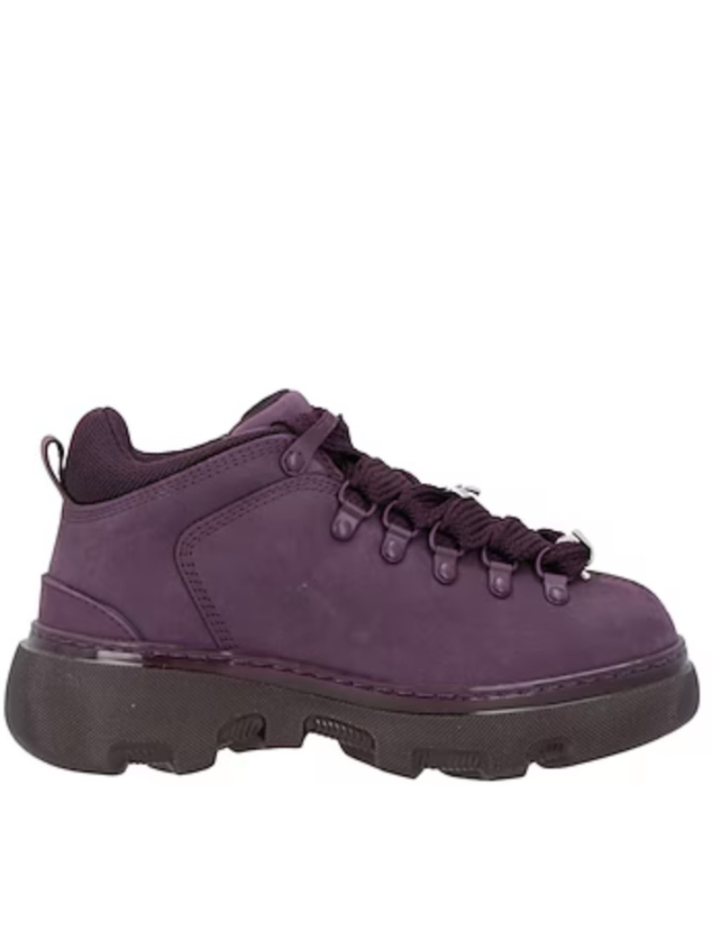 Burberry purple hiking boot